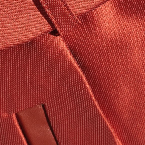 Raoul Rust leather trimmed skirt - Picture 5 of 5